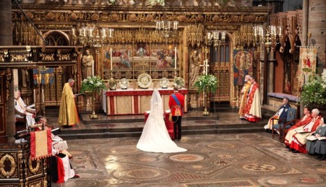Cerimônia de casamento - Kate e William - Casamento real - Royal Wedding - Ceremony