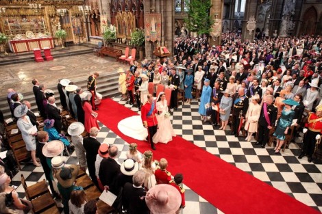 Cerimônia de casamento - Kate e William - Casamento real - Royal Wedding - Ceremony
