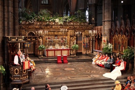 Decoração - Casamento - Kate e William - Catherine e William - Westminster Abbey - Abadia de Westminster - Royal wedding