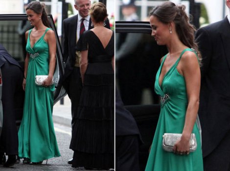 Jantar - Casamento - Wedding - Segundo vestido - Kate e William - Pippa Middleton