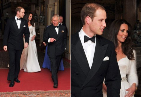 Jantar - Casamento - Wedding - Segundo vestido - Kate e William - Pippa Middleton